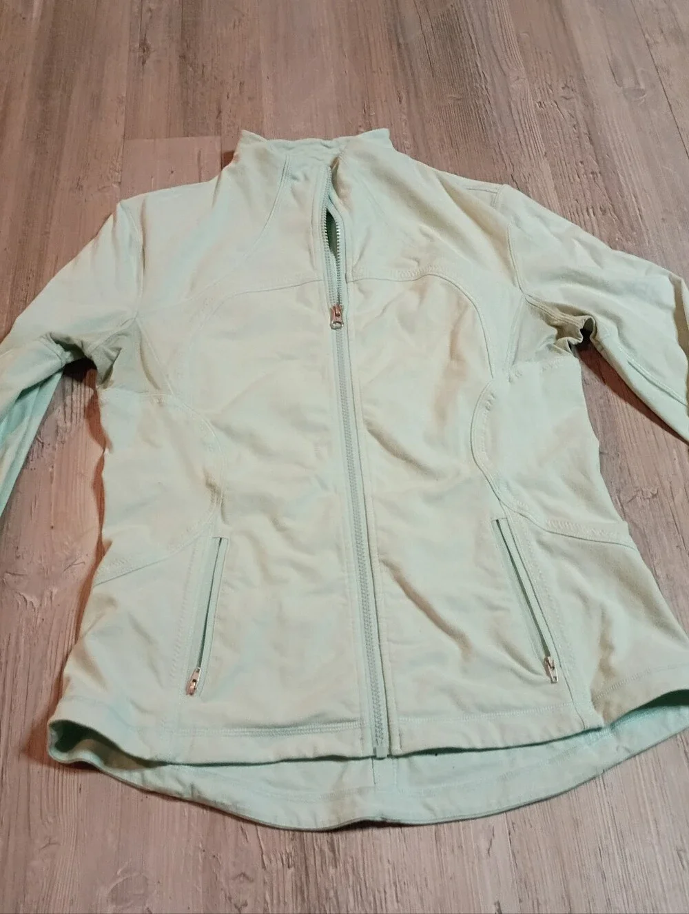 lululemon athletica Light Mint Full-Zip Athletic Jacket